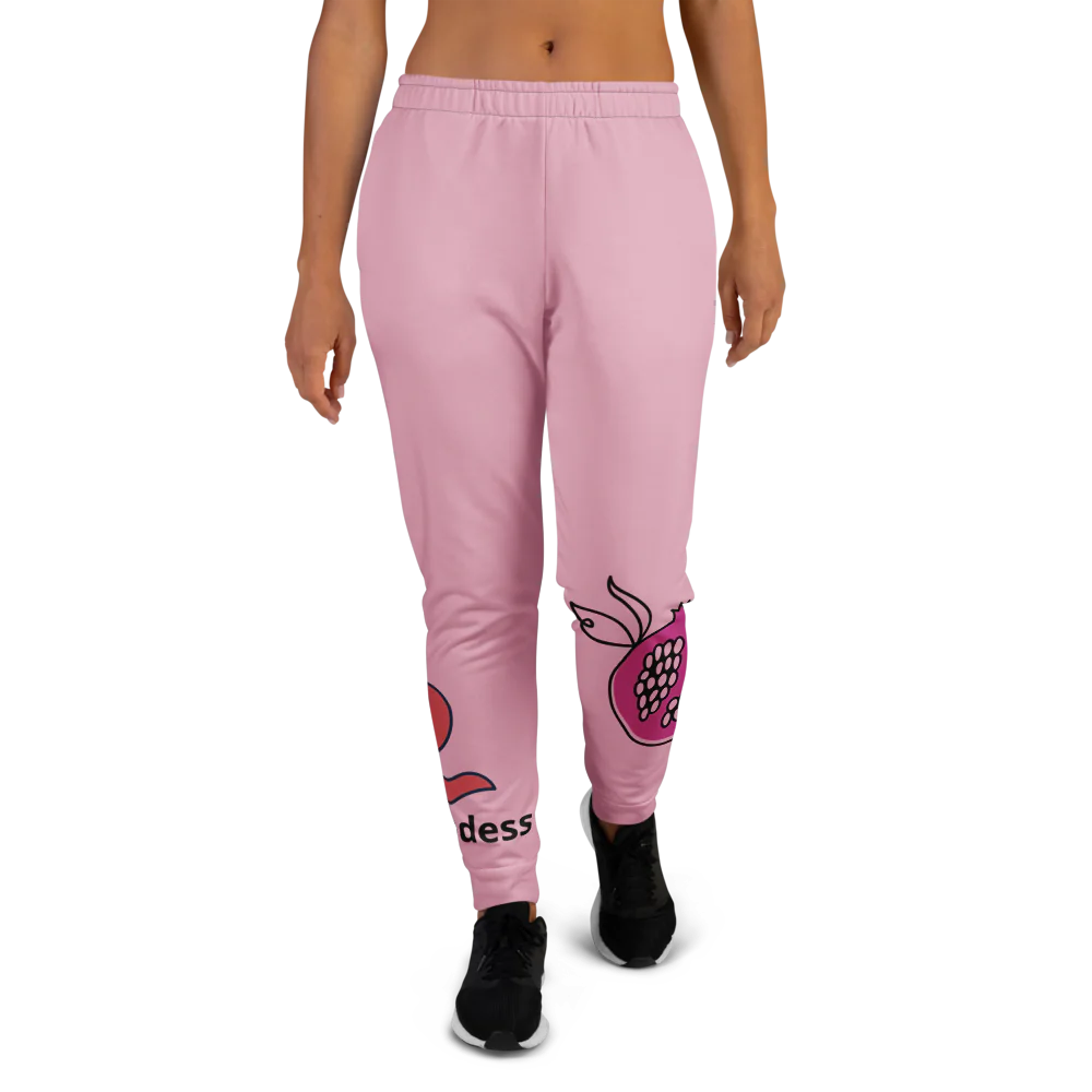 All-Over Print Recycled Women’s Joggers