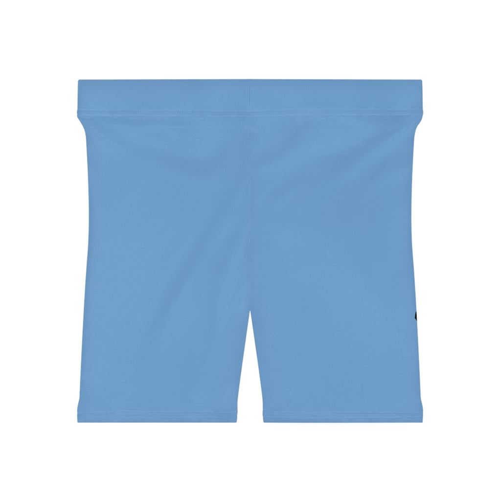 Cherry Logo Biker Shorts | Goddess Beauty Fitness Print