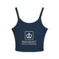 Women’s empowerment graphic cropped tank top from GODESS Beauty