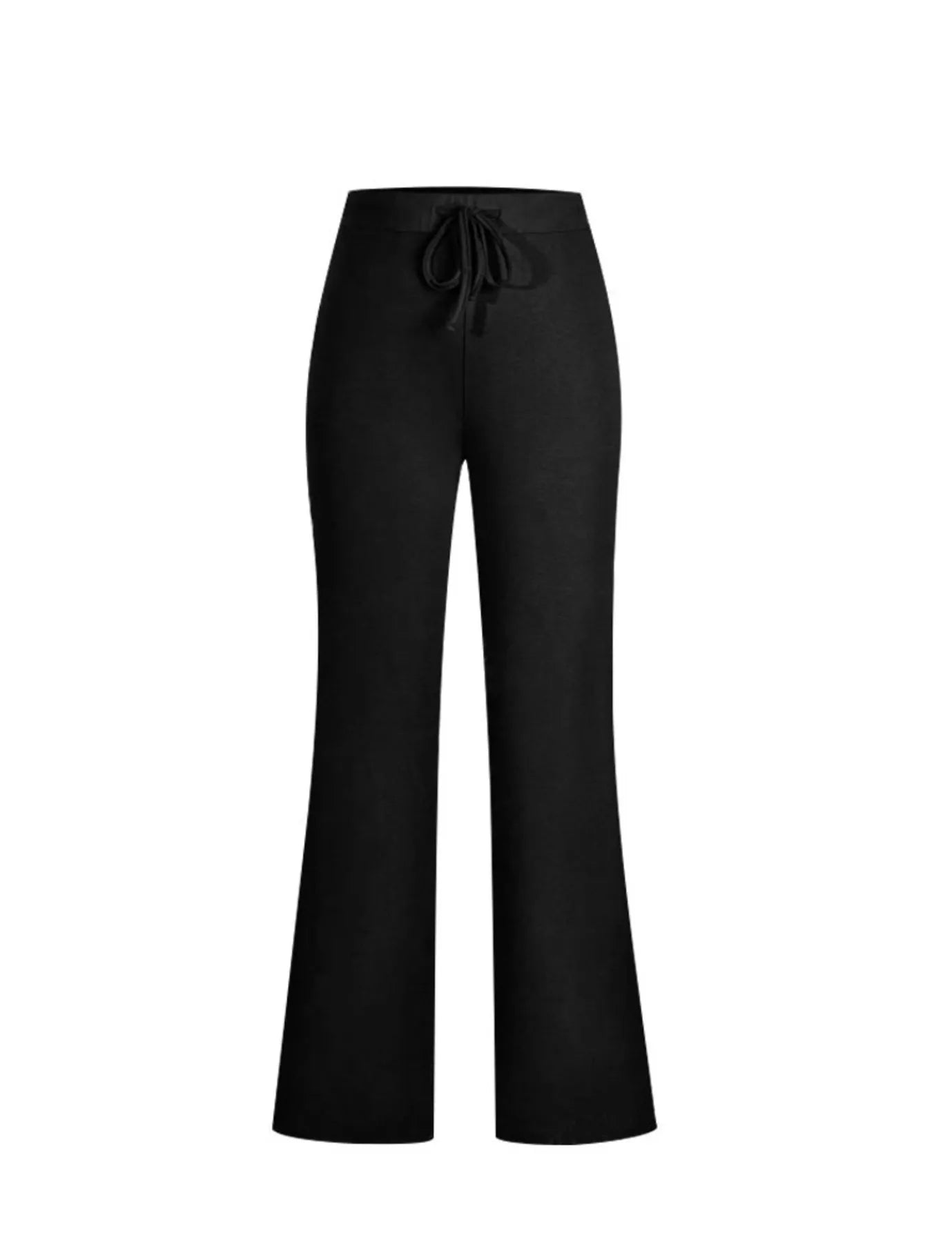 Crop Top and Wide Leg Pants Matching Set - Godess beauty 
