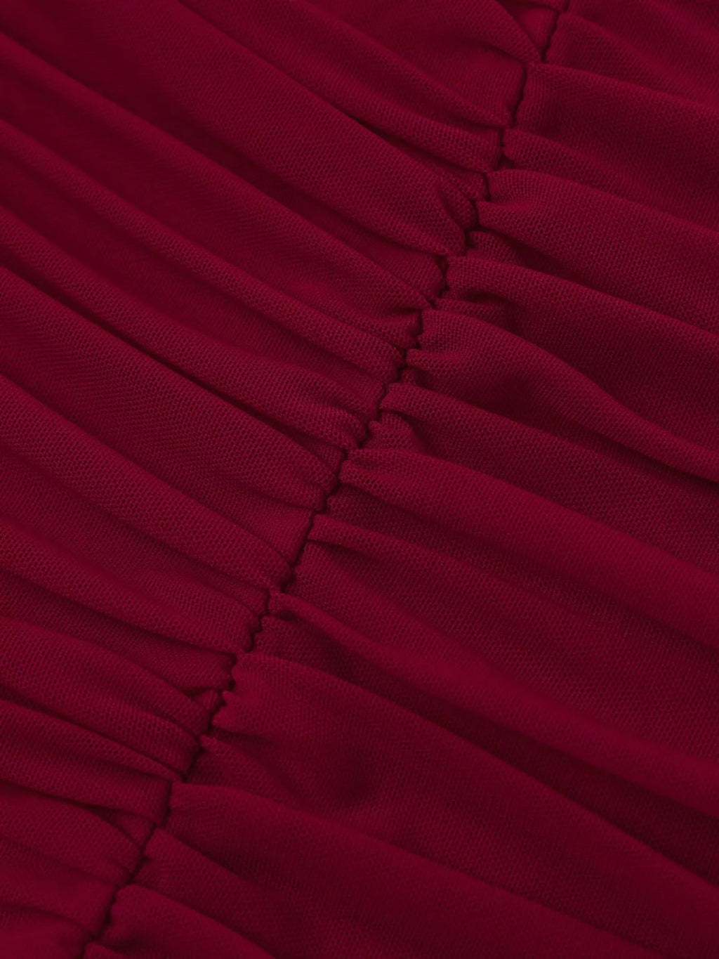 Halter Neck Ruched Slit Maxi Dress - Godess beauty 