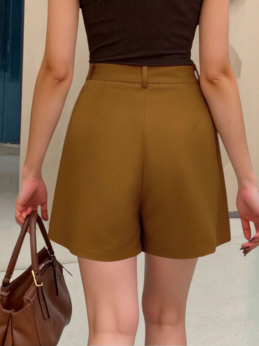 High-Waisted Shorts - Godess beauty 