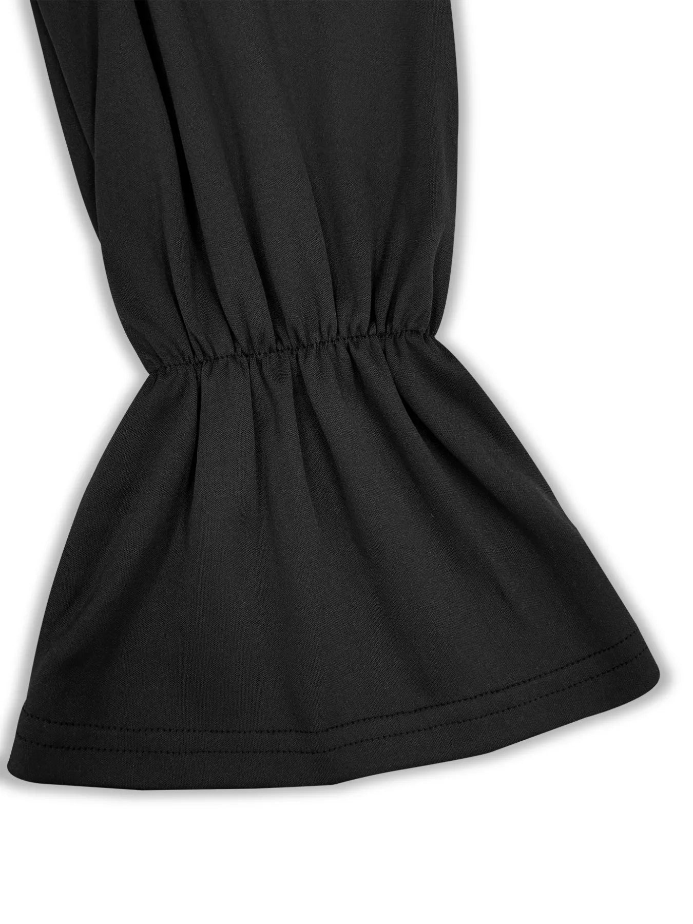 Plus Size Flounce Sleeve Top and Pants Set - Godess beauty 