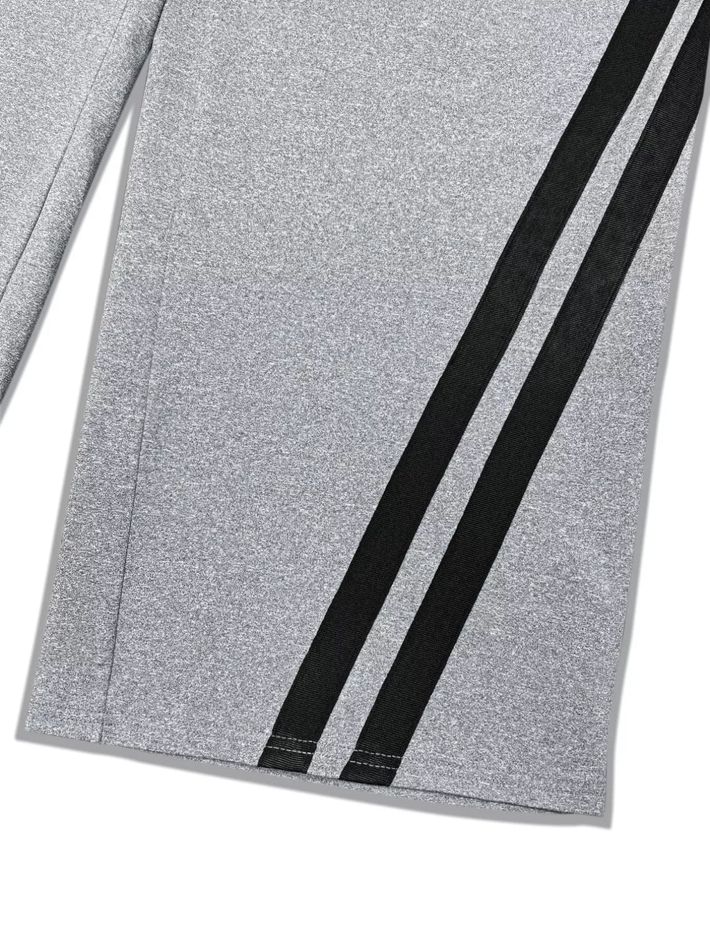 Plus Size Striped Contrast Wide Leg Pants - Godess beauty 