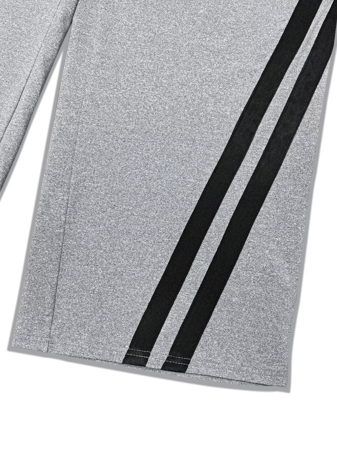 Plus Size Striped Contrast Wide Leg Pants - Godess beauty 