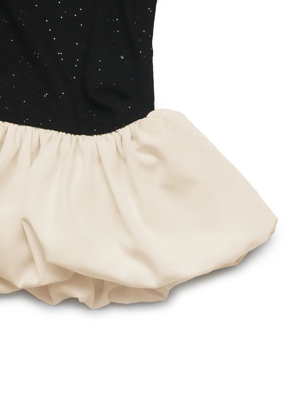 Ruffled Bubble Hem Tube Top - Godess beauty 