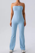 Sleeveless Straight Active Jumpsuit - Godess beauty 