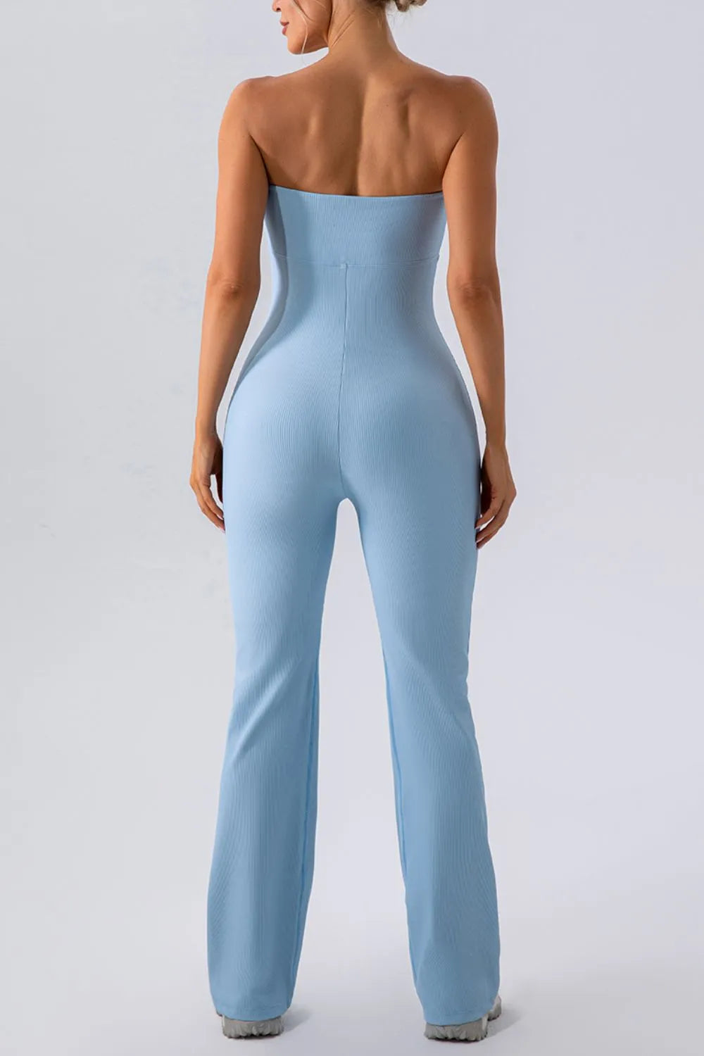 Sleeveless Straight Active Jumpsuit - Godess beauty 