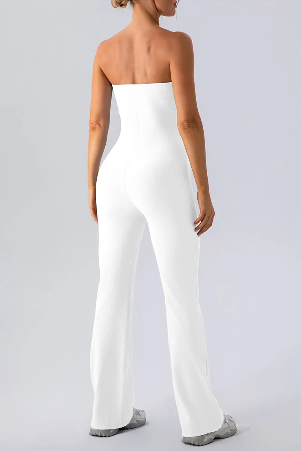 Sleeveless Straight Active Jumpsuit - Godess beauty 