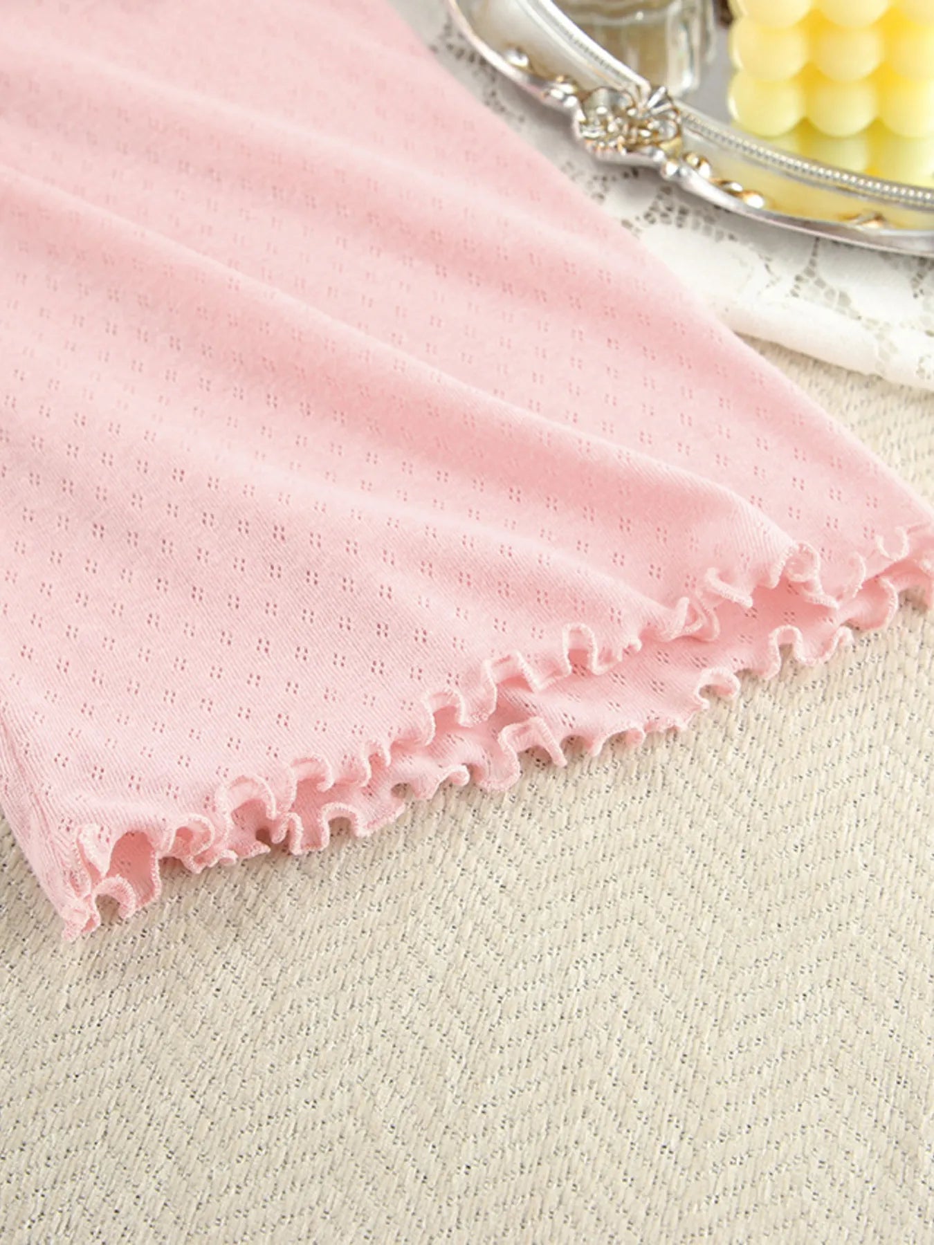 Tie Waist Kimono Sleeve Lounge Nightgown - Godess beauty 