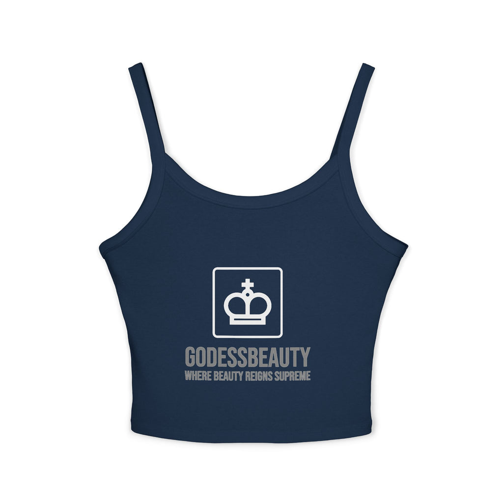 Women’s empowerment graphic cropped tank top from GODESS Beauty - Godess beauty 